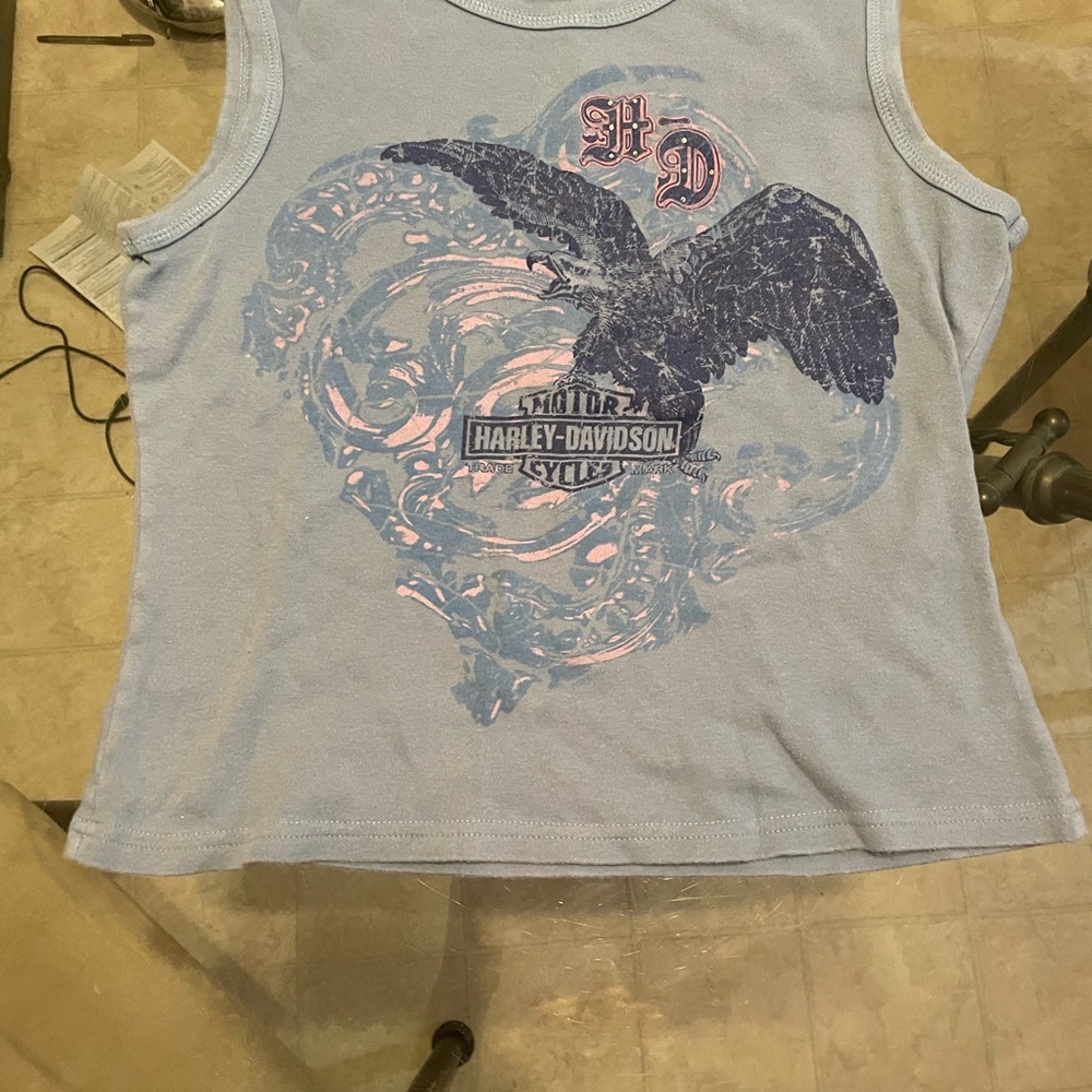 Harley-Davidson women’s  Blue Tank Top